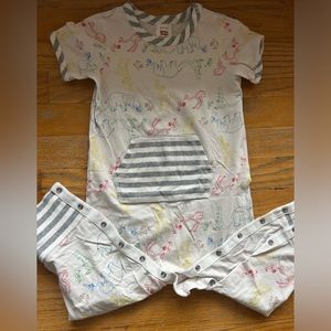 HA Curious George romper